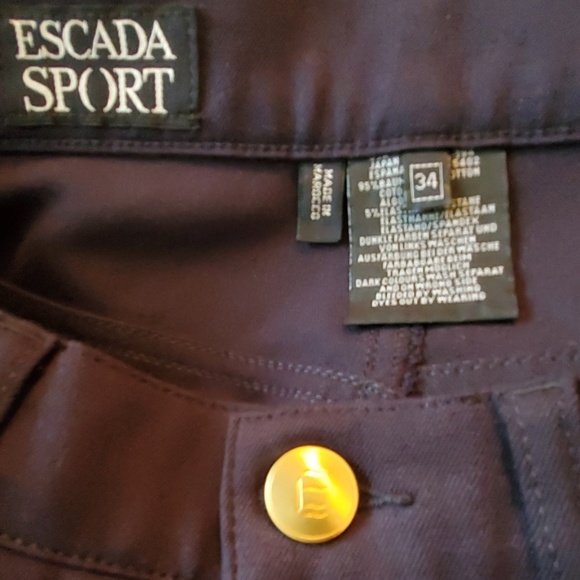 High-Rise ESCADA Sport Stretch Jean - Picture 7 of 7